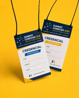 Crachás personalizados